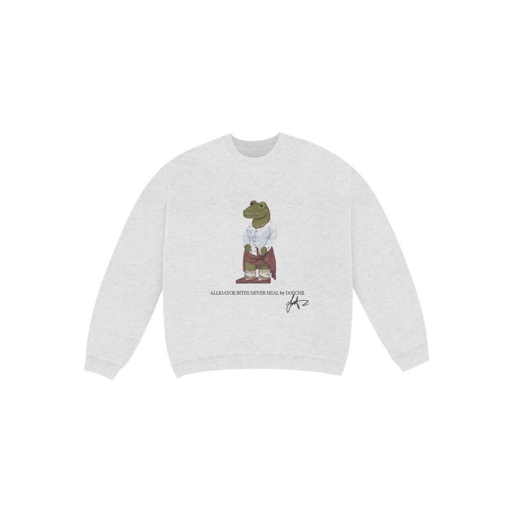 Gray Graphic Men's Sweater